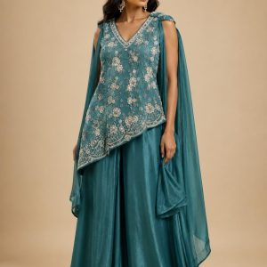 Elegant Ladies Plazo Set