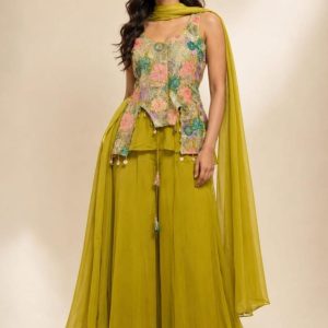 Elegant Ladies Plazo Set