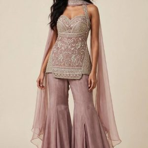 Elegant Ladies Plazo Set